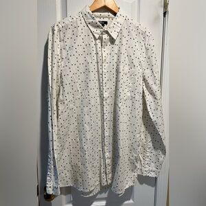 Levi’s, California men’s snap down long sleeve, cotton shirt, size XL.